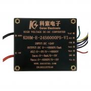 KDHM-E-24S6000P-5軍品級6000V5mA高壓電源模塊